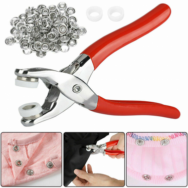 Tich button clipper with set of 30 Buttons